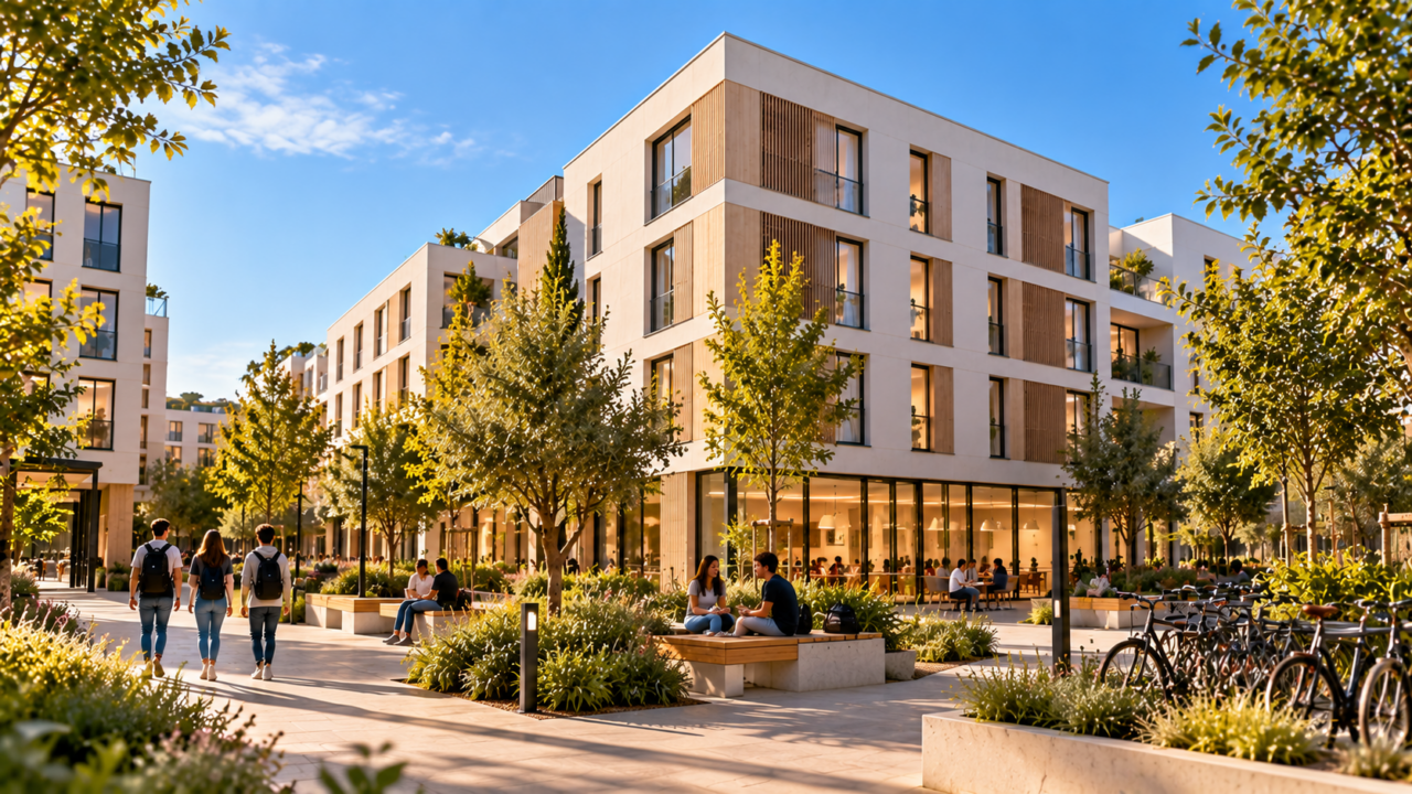 Appartement neuf meublé avec terrasse, idéal pour un investissement LMNP en location libre dans l’Hérault