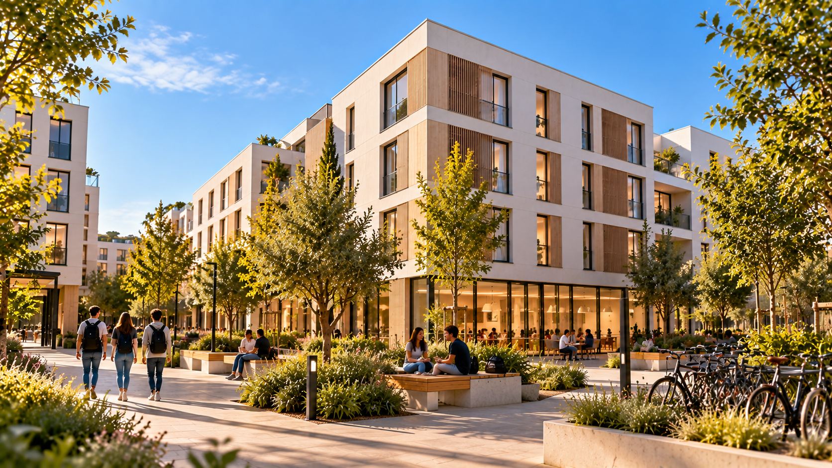Appartement neuf meublé avec terrasse, idéal pour un investissement LMNP en location libre dans l’Hérault